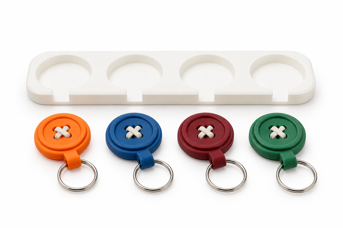 Button Key Holder