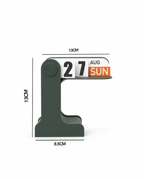 A Retro-style Flip Desk Calendar