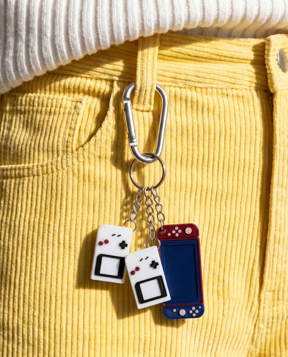 A Retro Gaming Keychain