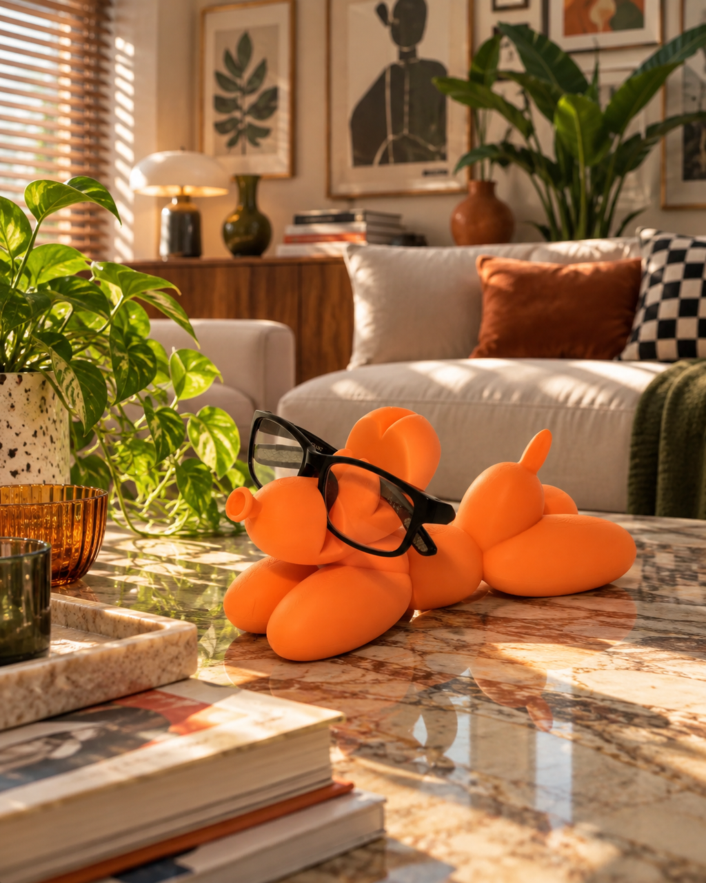 Balloon Dog Glasses Holder