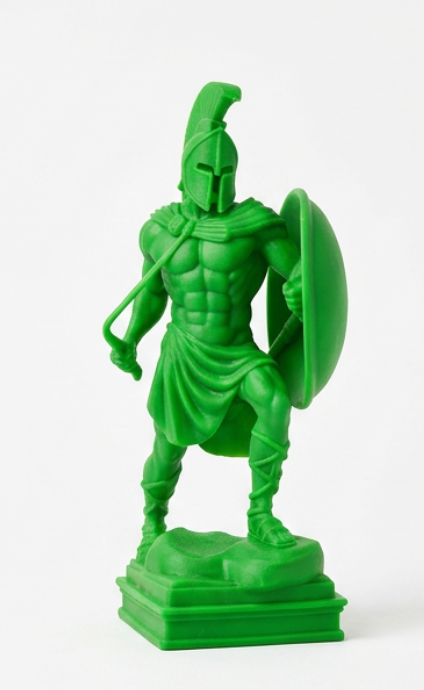 Spartan Warrior Figurine