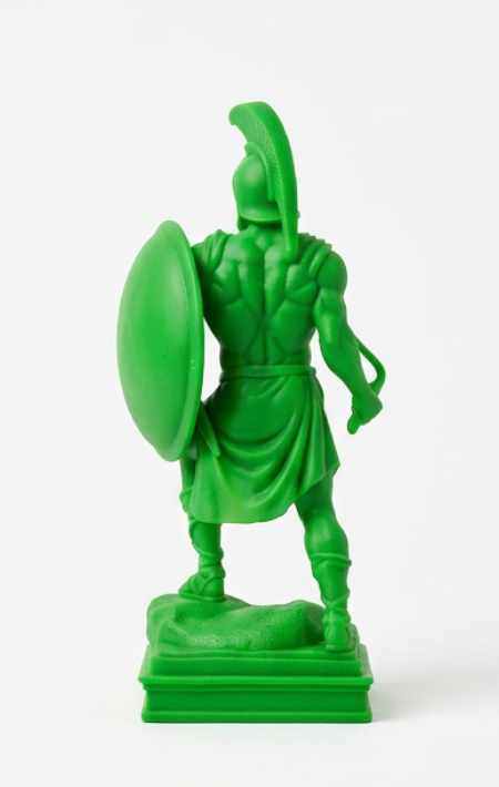 Spartan Warrior Figurine